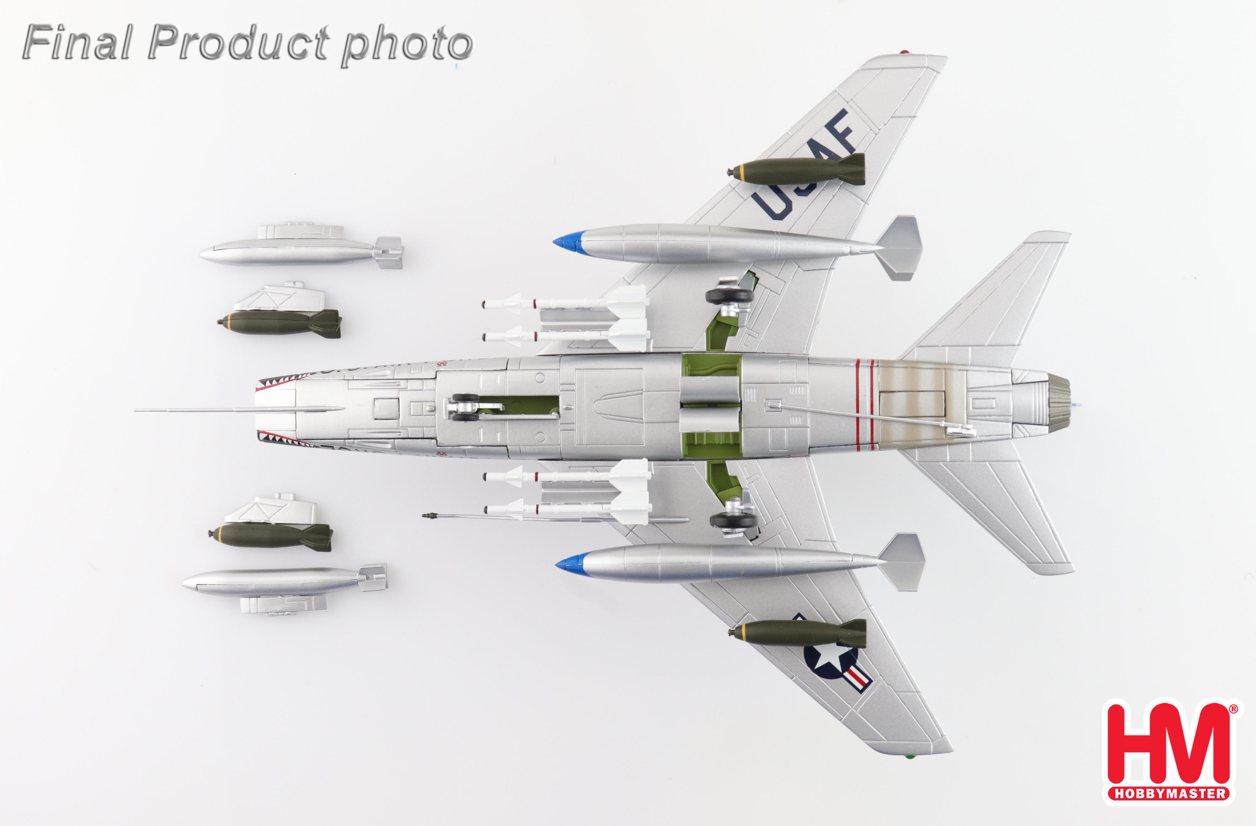 F-100D Super Sabre 55-3712, 307 TFS, Bien Hoa AB, RVN, 1965